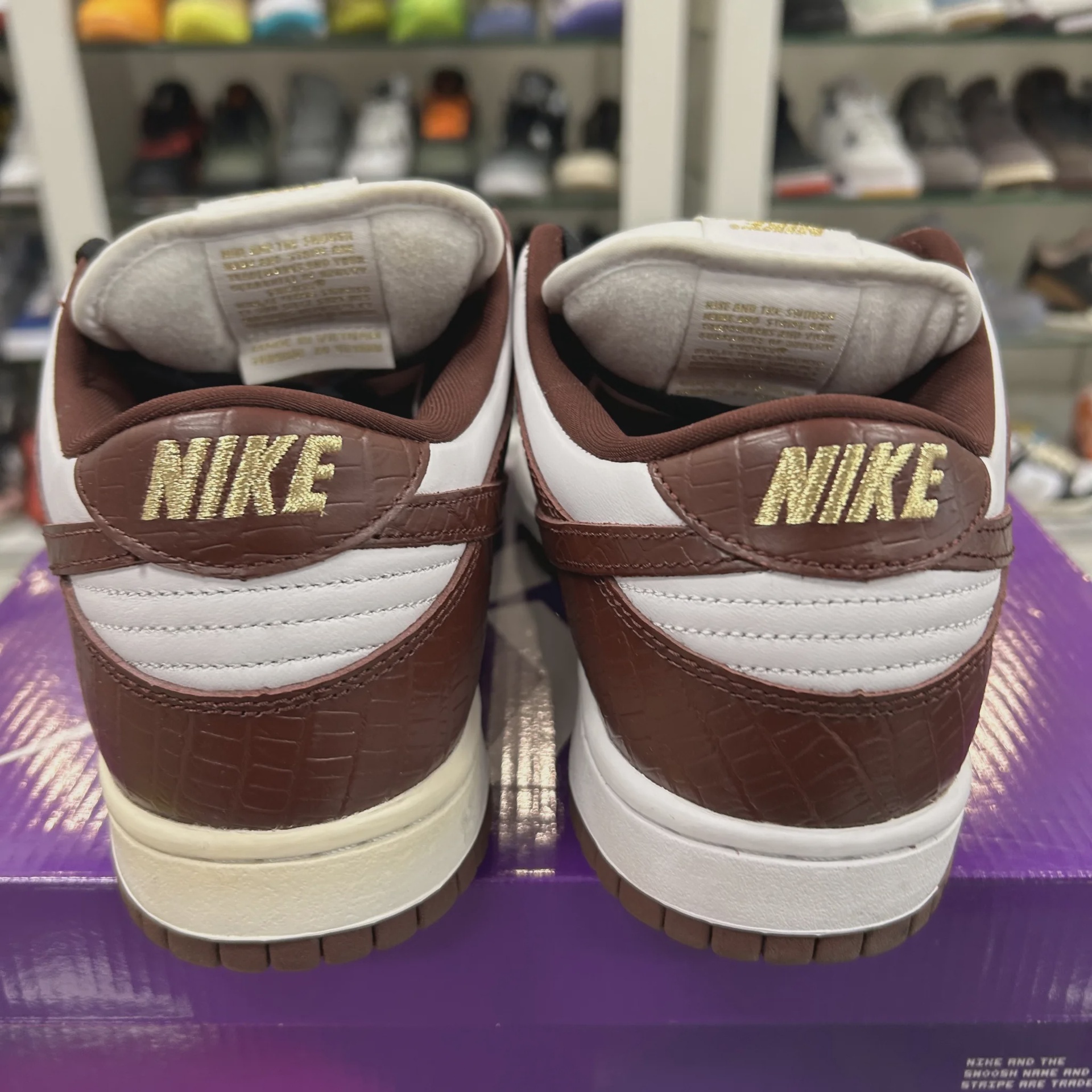 Nike SB Dunk Low Supreme Stars Barkroot Brown (2021) • Pre-Owned [7845] - photo 7