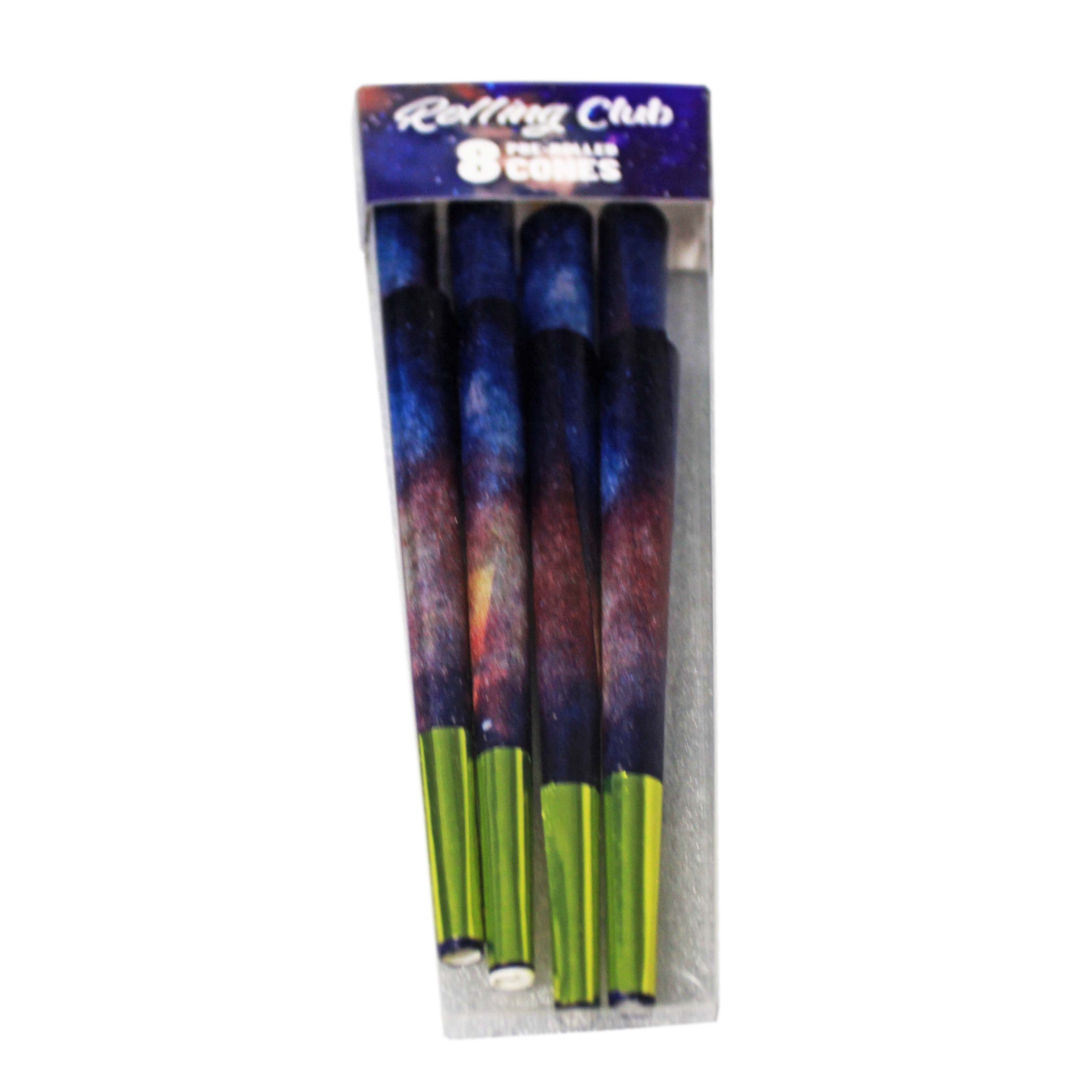 Rolling Club 98 Special Cones - 8 Pack / Galaxy - R128