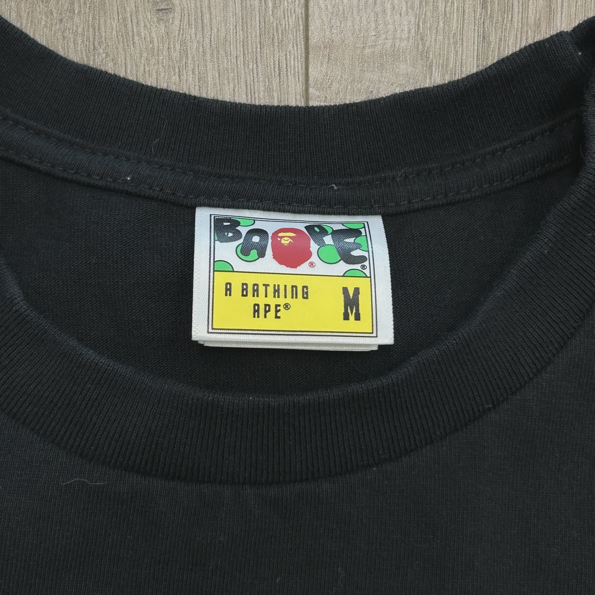 BAPE Tokyo City College Tee 'Black • Pre-Owned [8566] - photo 5