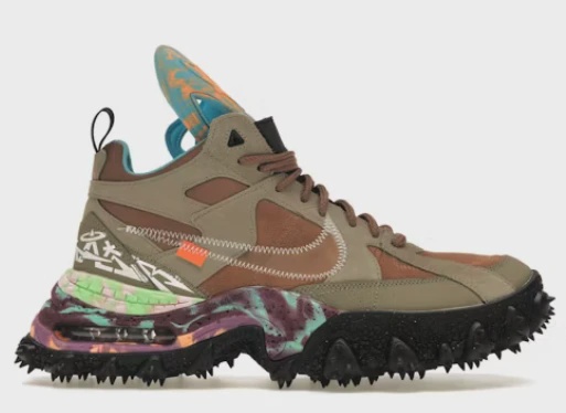 Nike Nike Air Terra Forma Off-White Archaeo Brown - Size US M 11