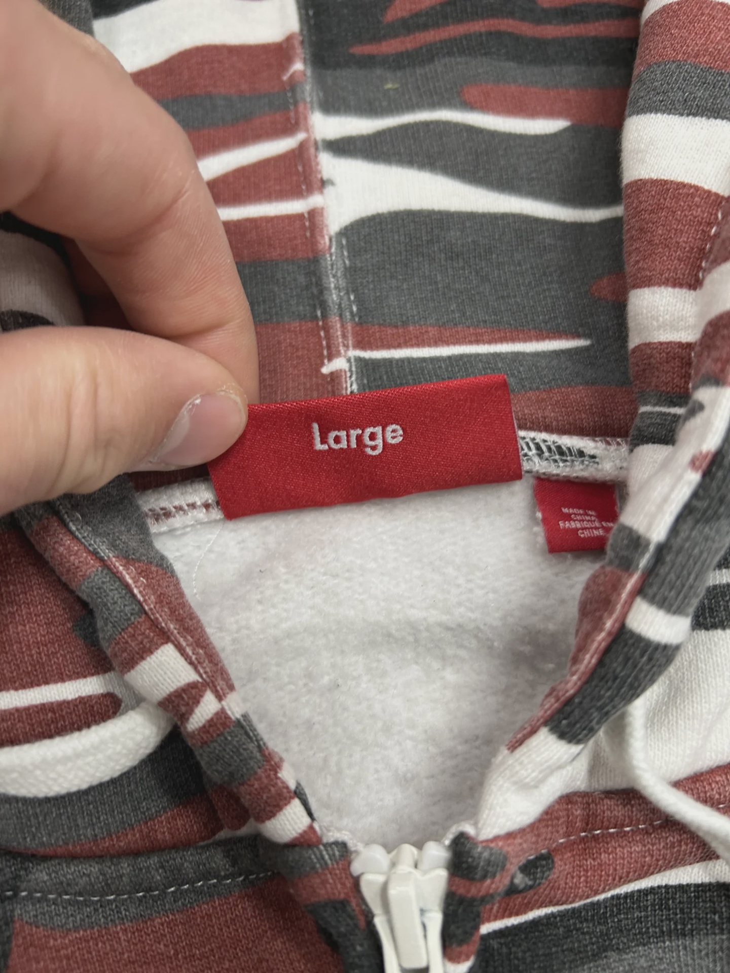 Supreme Camo Performance Zip Up • Pre-Owned [4815] - photo 4