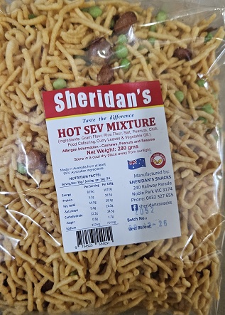 Sheridan Hot Savoury Mixture 280gm