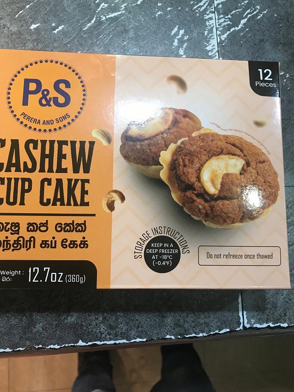 P&S Cashew Cupcake 360g (Only on Shop Visits)