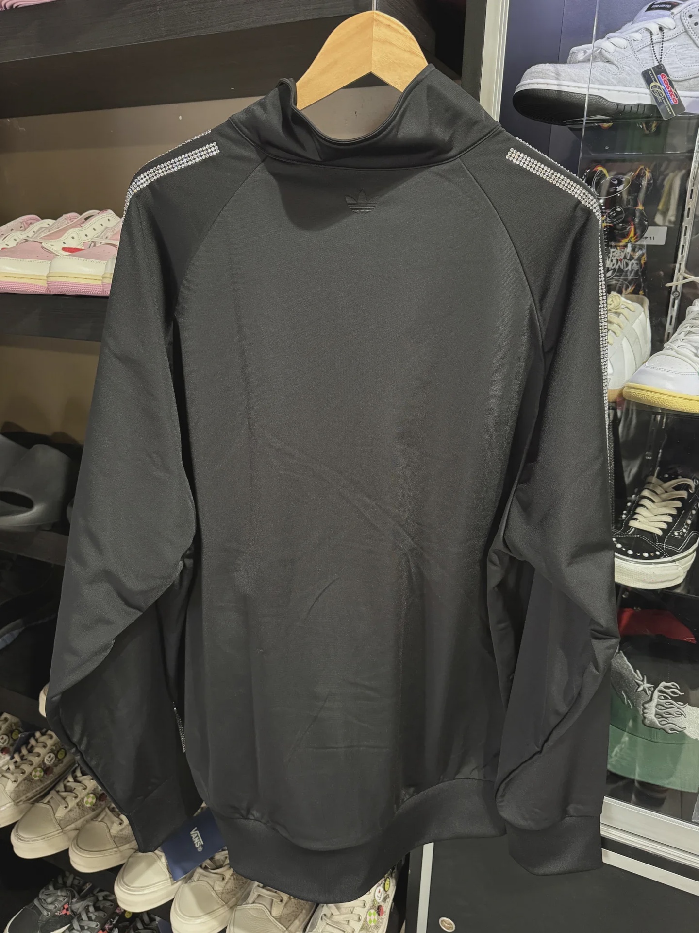 adidas x Sp5der Rhinestone Track Top Black • Brand New [6182] - photo 2