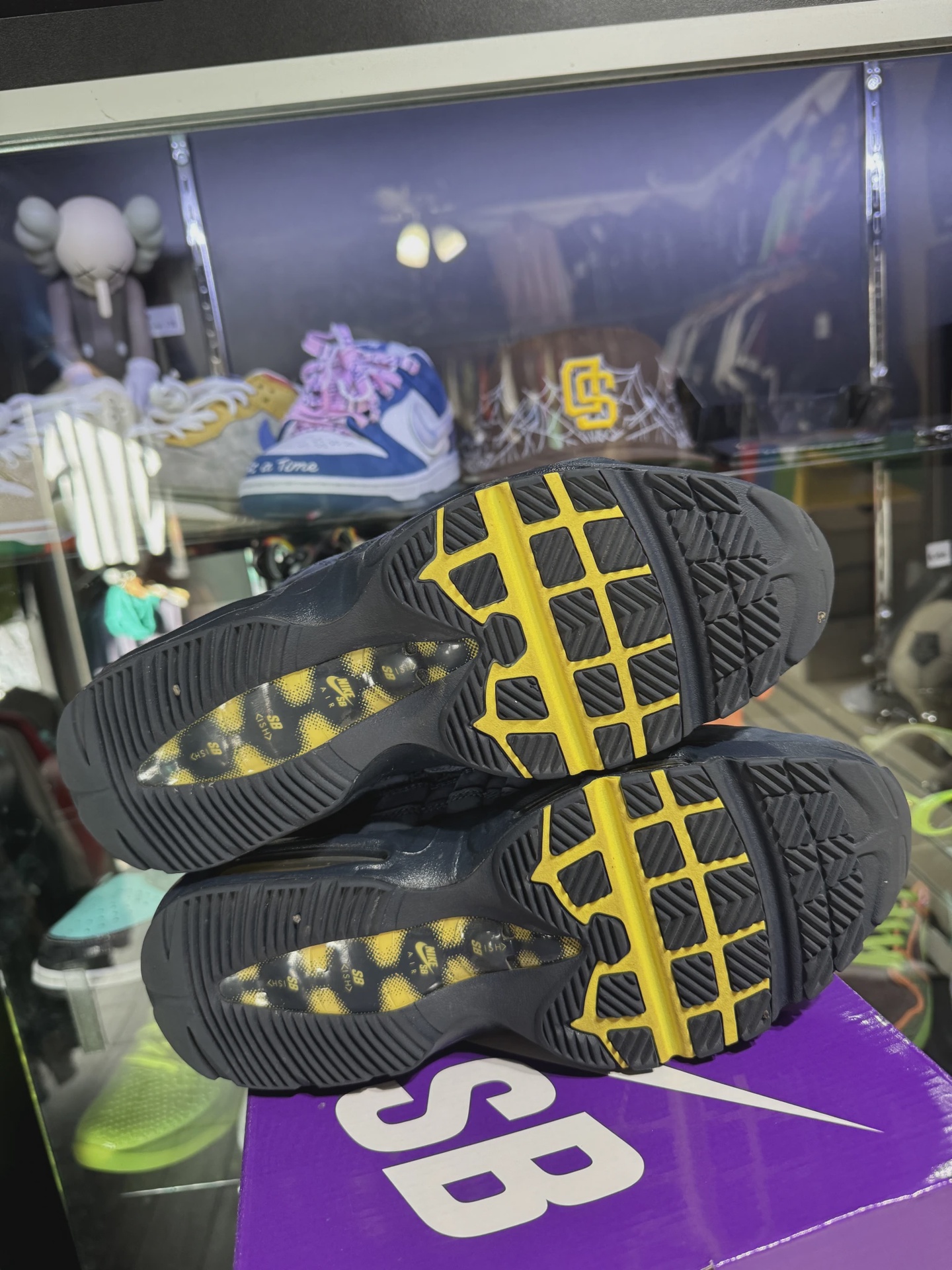 Nike Air Max 95 SB Eric Koston Obsidian Speed Yellow • Pre-Owned [6356] 2