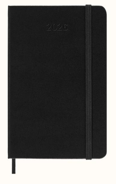 Moleskine 2026 12-Month Weekly Pocket Hardcover Notebook (D)