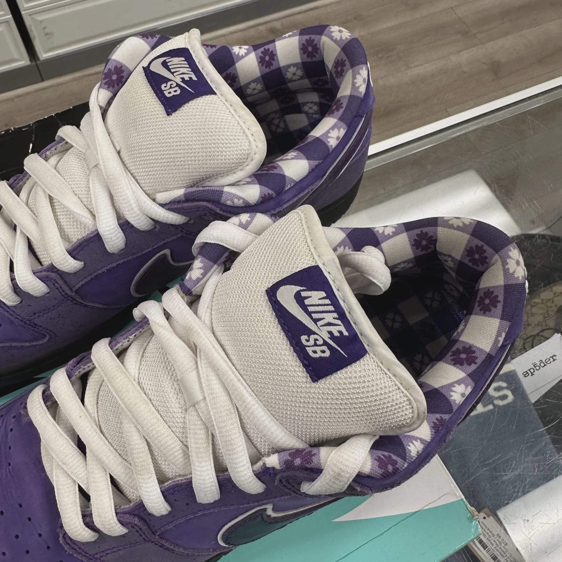 Nike SB Dunk Low Concepts Purple Lobster • Pre-Owned [5445] - photo 5