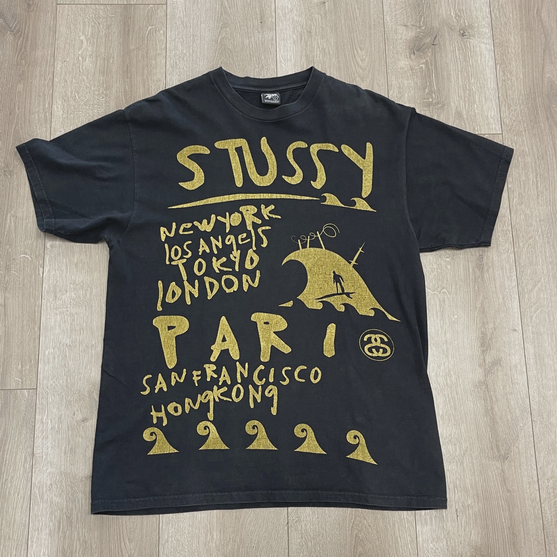 Stüssy x Sk8thing World Tour T-Shirt, • Pre-Owned [1281]