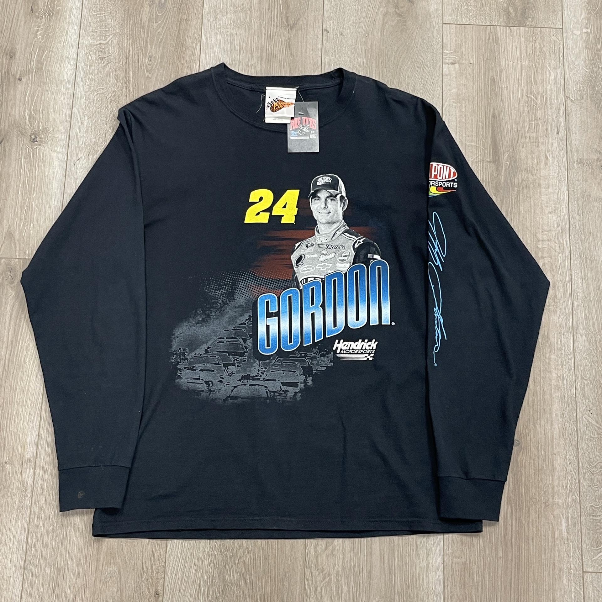 NASCAR Gordon. Long Sleeve Shirt Size Large Pre-Owned