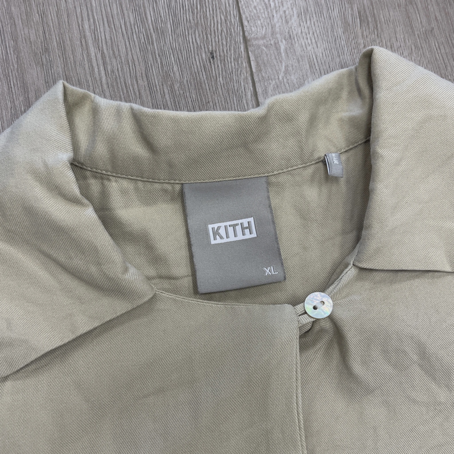 Kith Thompson Camp Collar Silk Shir • Pre-Owned [5229] 4