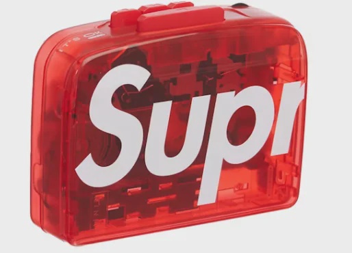Supreme IT'S OK TOO Cassette Player Red • Brand New [3093] - photo 1