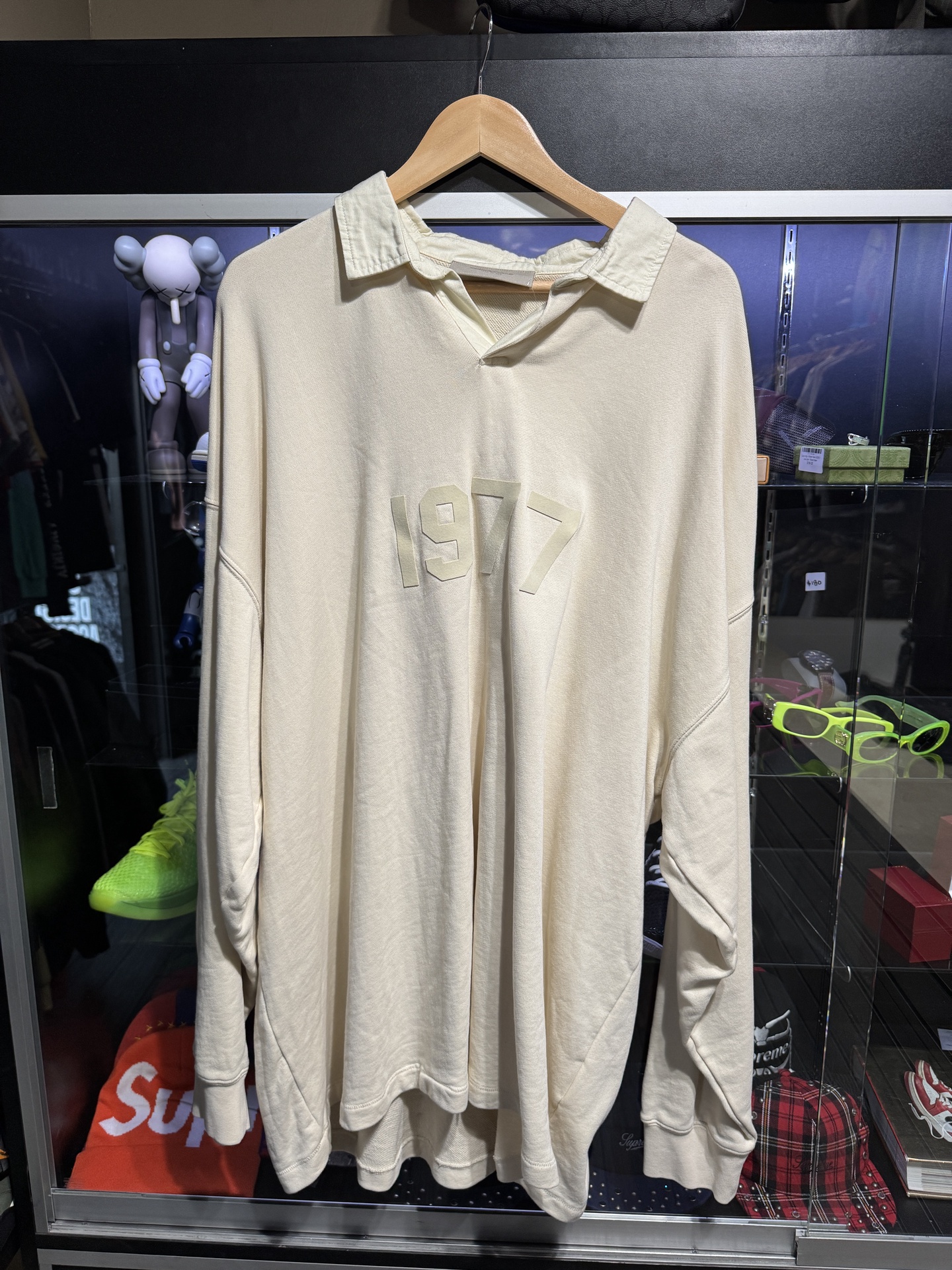 Essentials Polo Shirt 1977 Cream