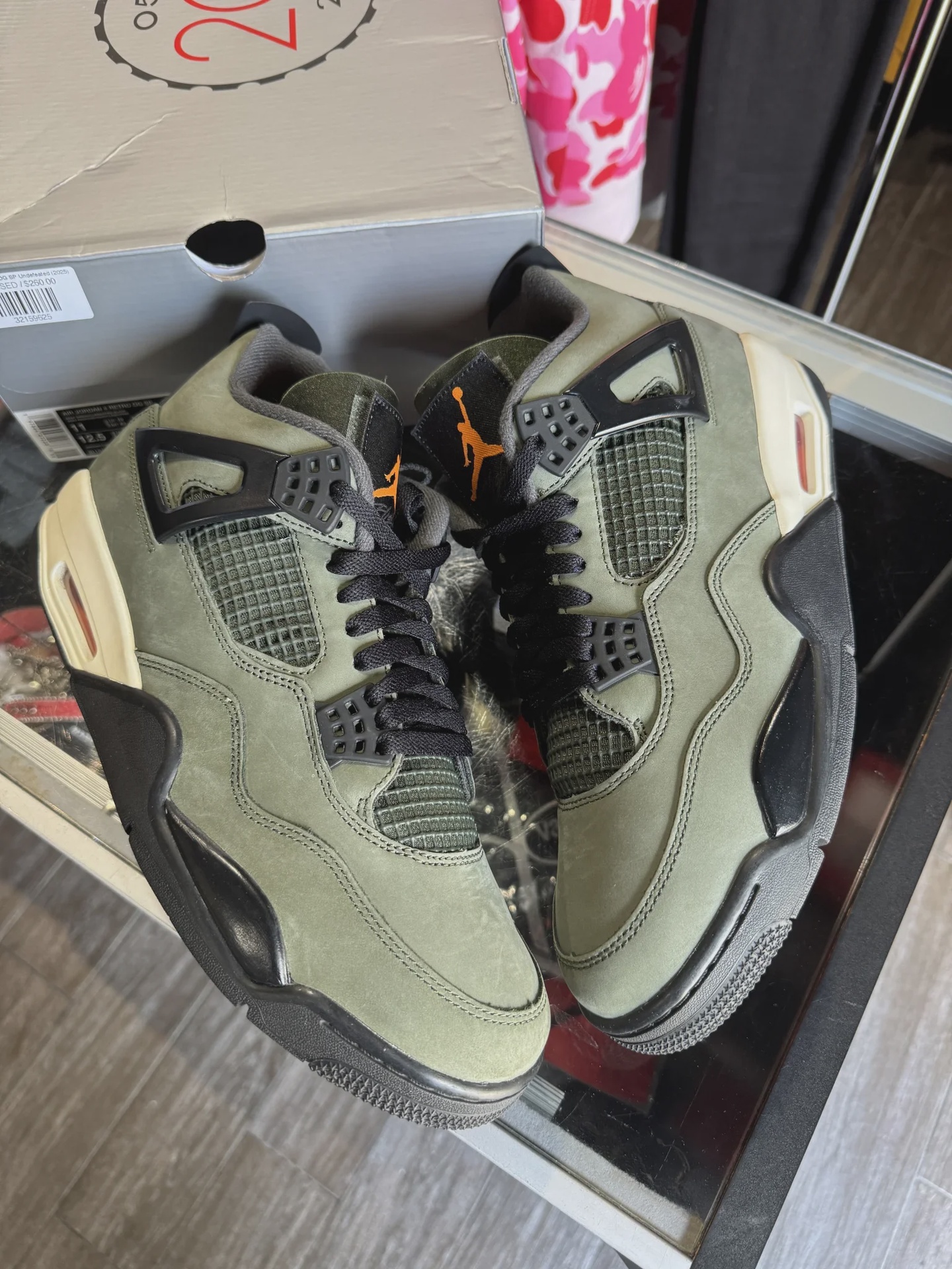 Jordan 4 Retro OG SP Undefeated (2025) • Pre-Owned [2167] - photo 1