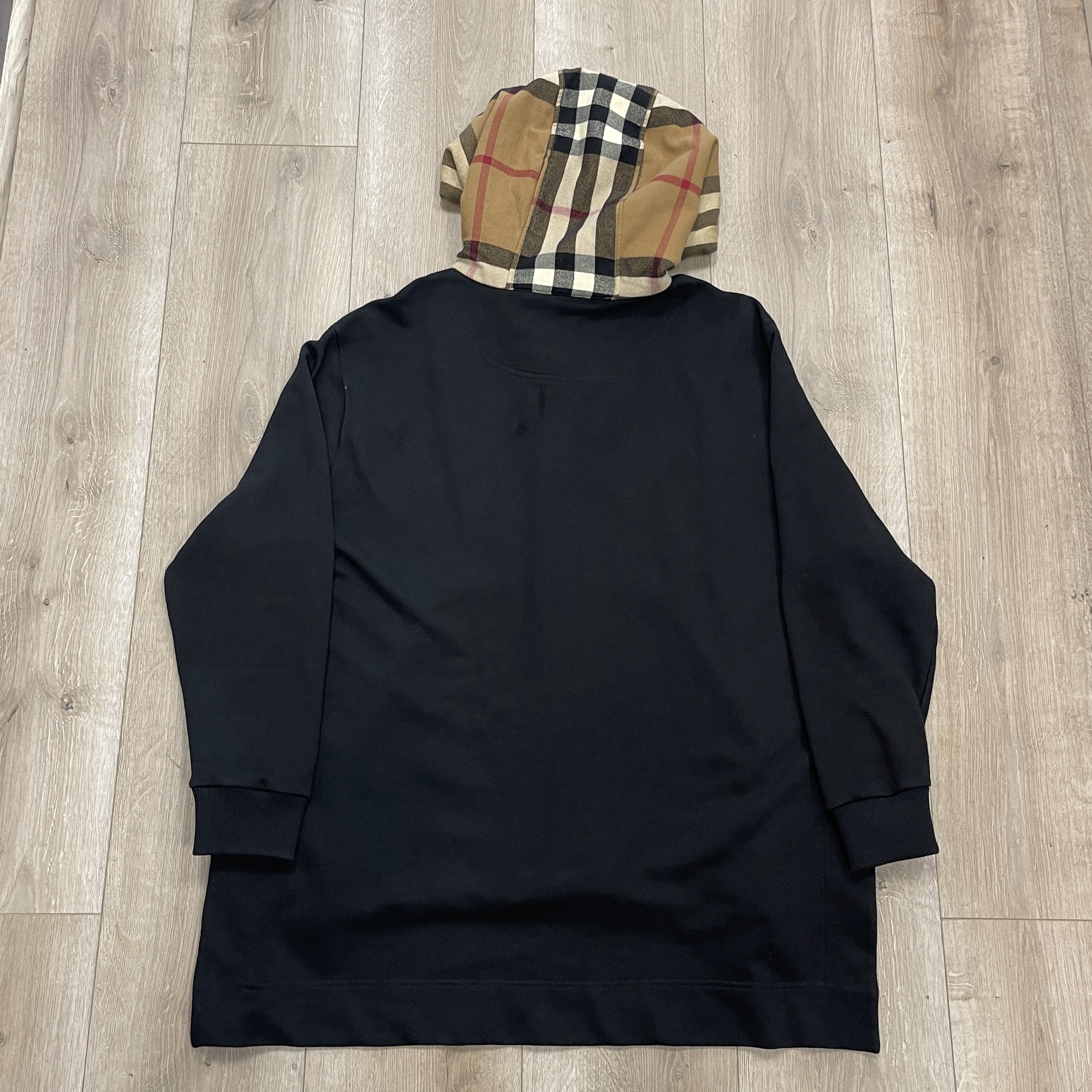Burberry check-pattern zip-up hoodie - Pre-Owned 3