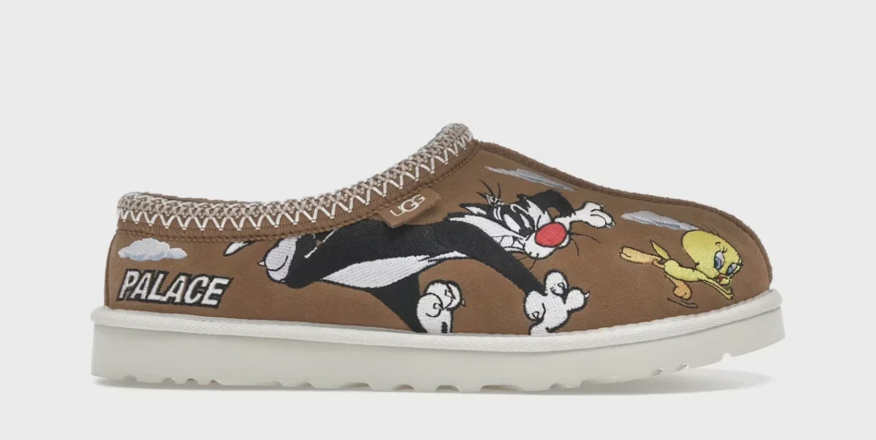 UGG UGG Tasman Slipper Palace x Looney Tunes Chestnut - Size US M 10