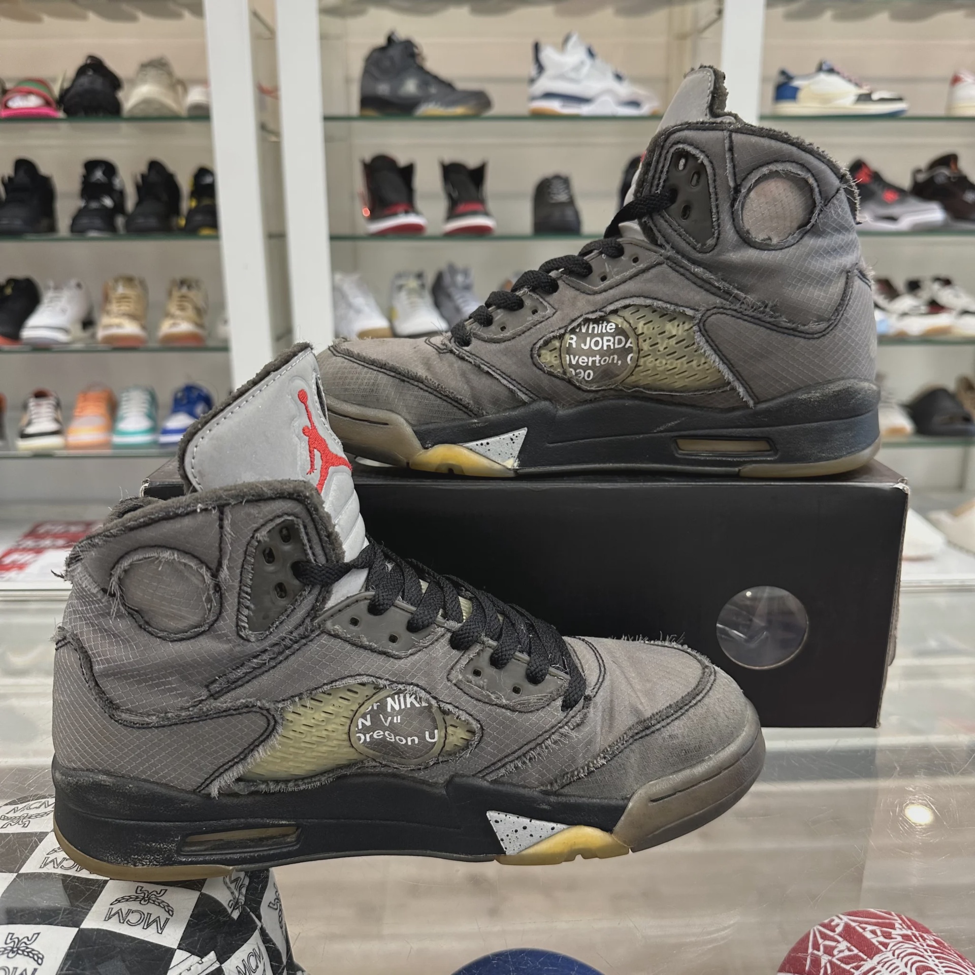 Air Jordan 5 Retro Off-White Muslin • Pre-Owned [8388] - photo 7
