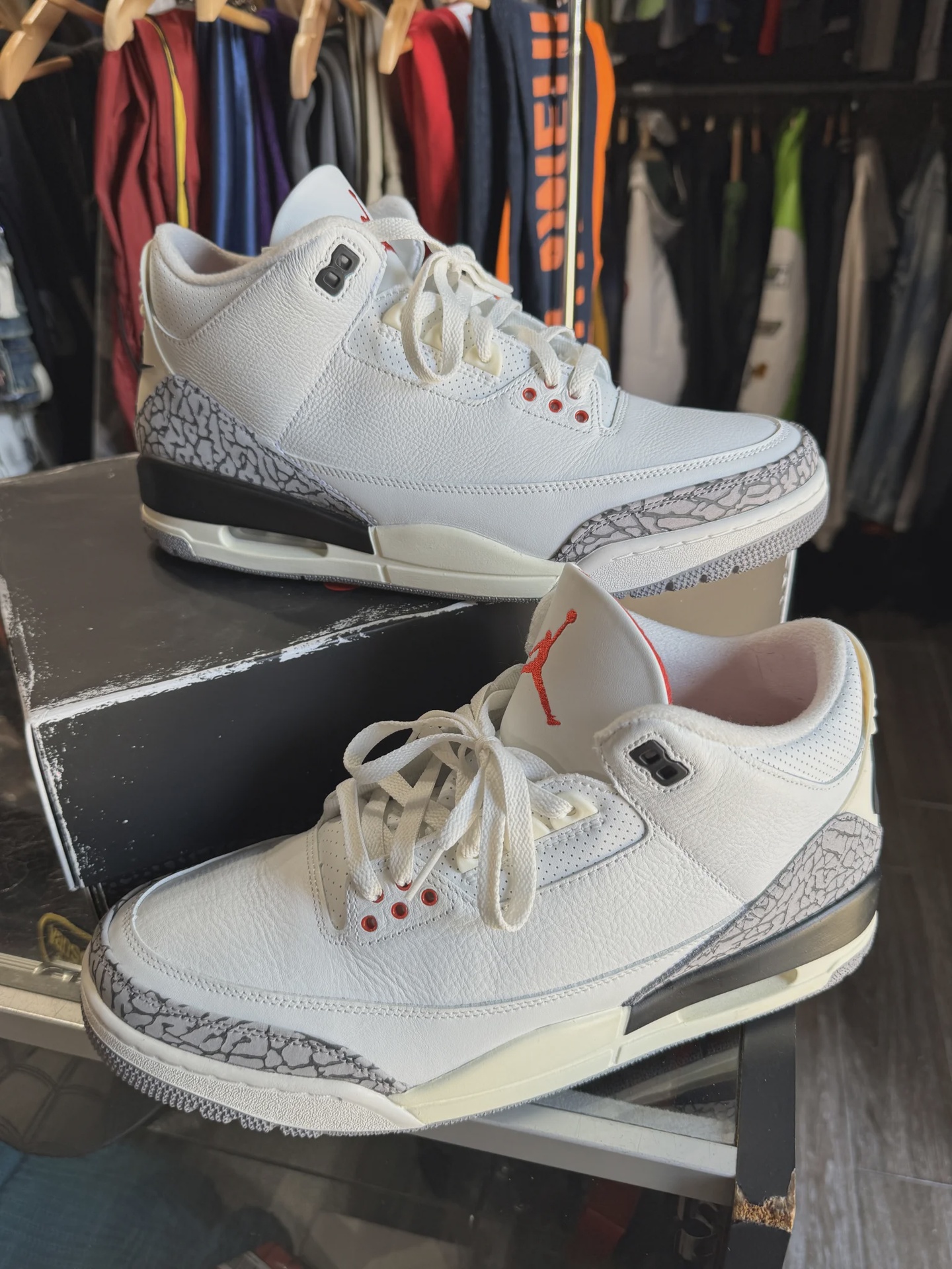 Jordan Air Jordan 3 Retro White Cement Reimagined - Size US M 12