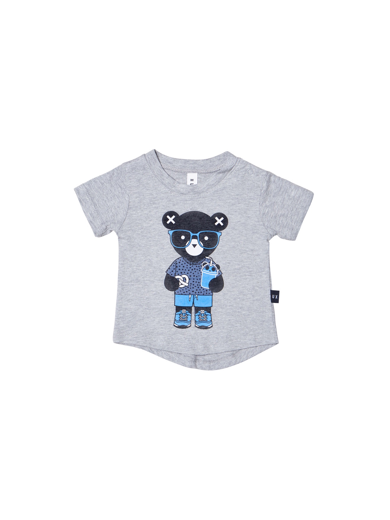 HUXBEAR GREY T-SHIRT