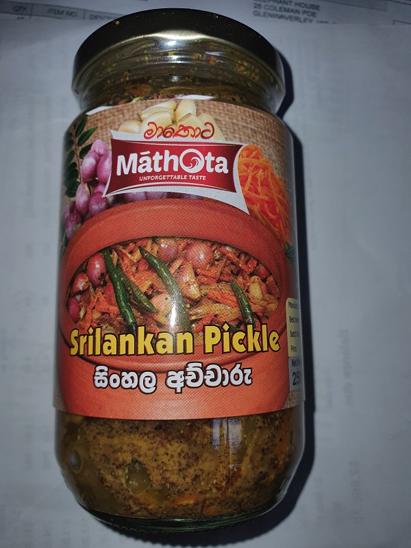 Mathota Sinhala Pickle 250g