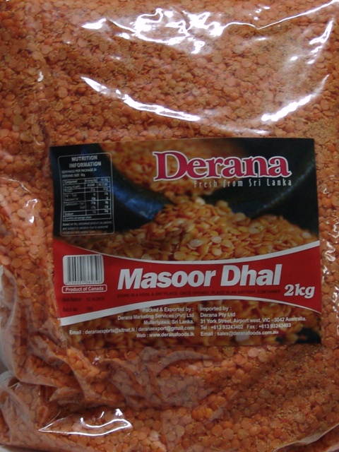 Derana Masoor Dhal 5kg