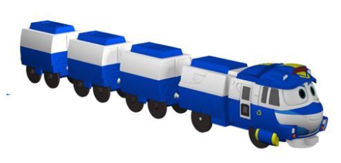 robot trains toys duke