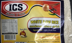 Ics White Raw Rice 1kg