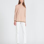 REED JUMPER - BLUSH + OLIVE