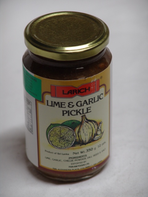 Larich Lime & Garlic Pickle 350g