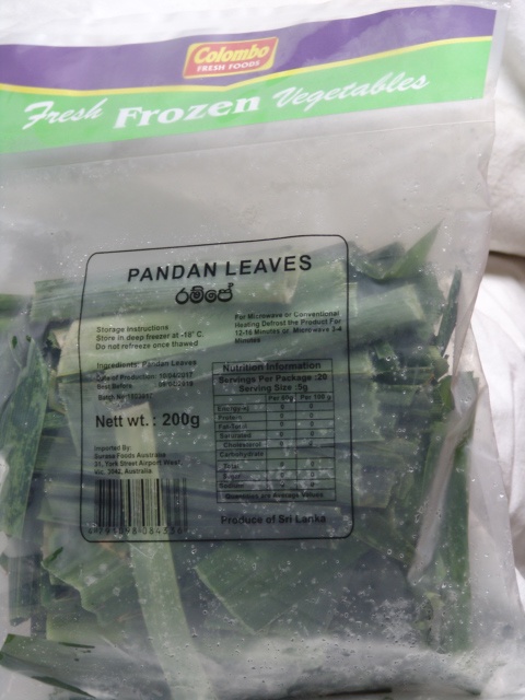Colombo Pandan Leaves 200g (Only on Shop Visits)
