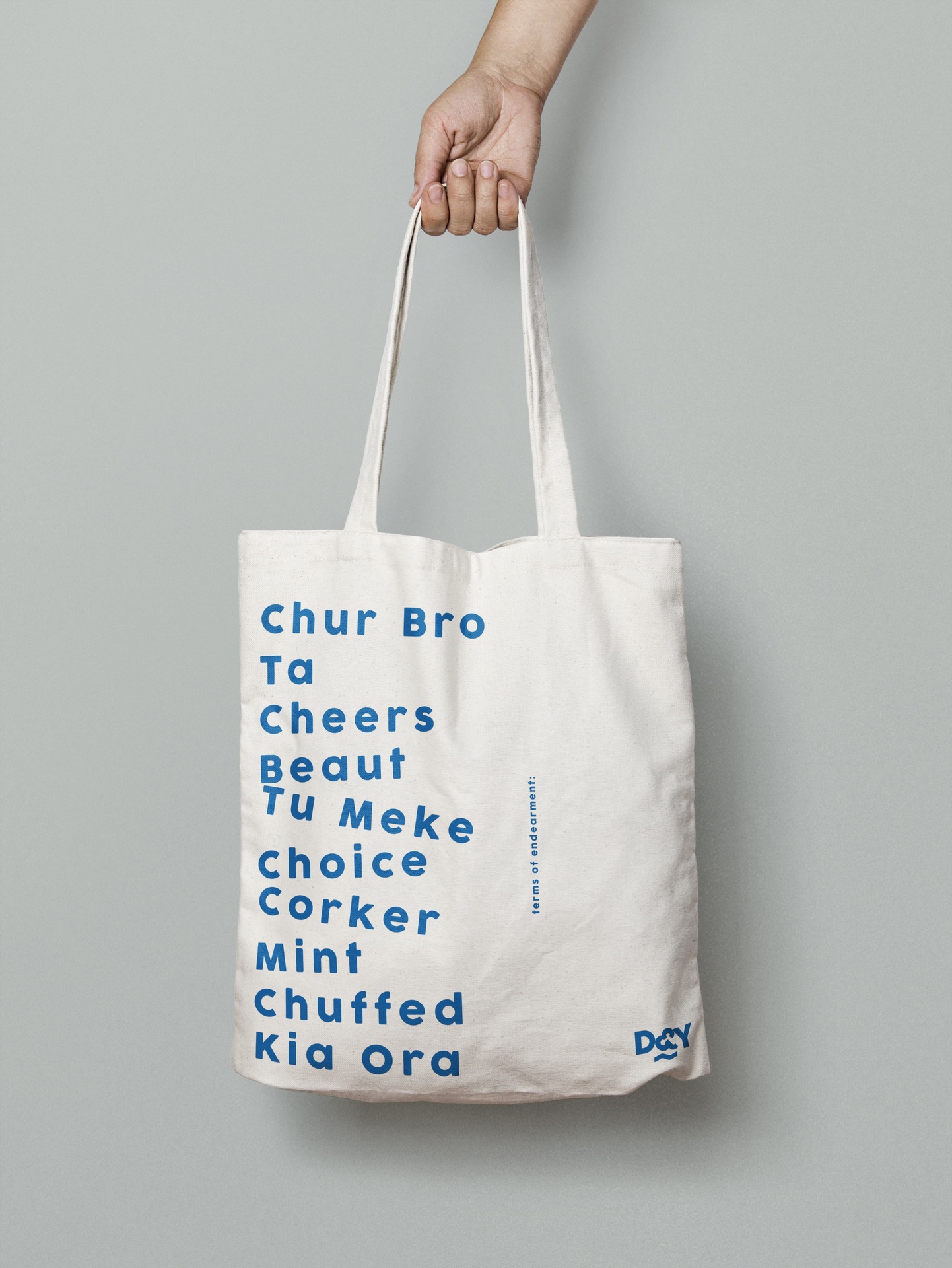 D&Y TOTE BAG - ENDEARMENT LINNEN