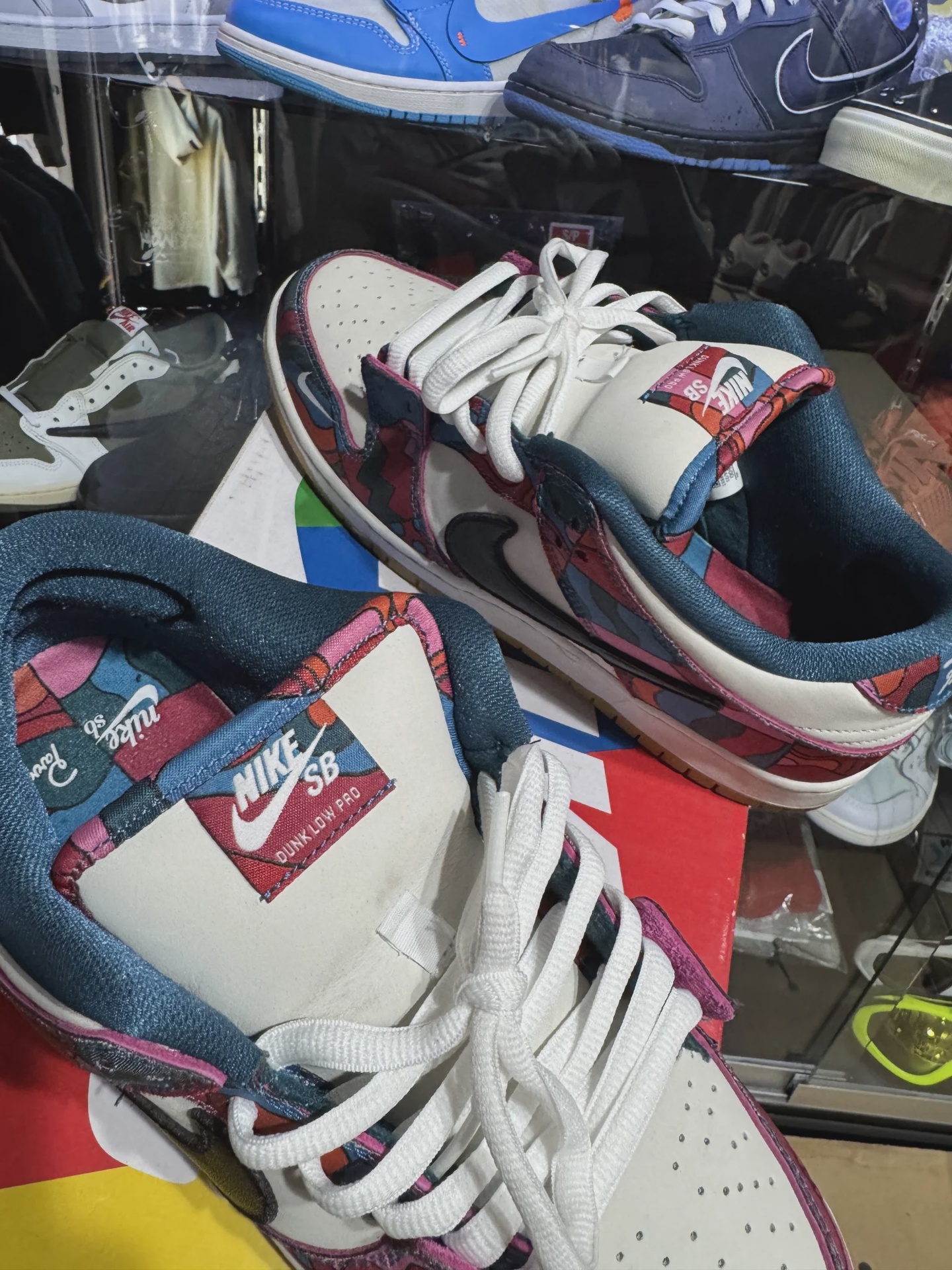 Nike SB Dunk Low Pro Parra Abstract Art (2021) • Pre-Owned [9771] - photo 2