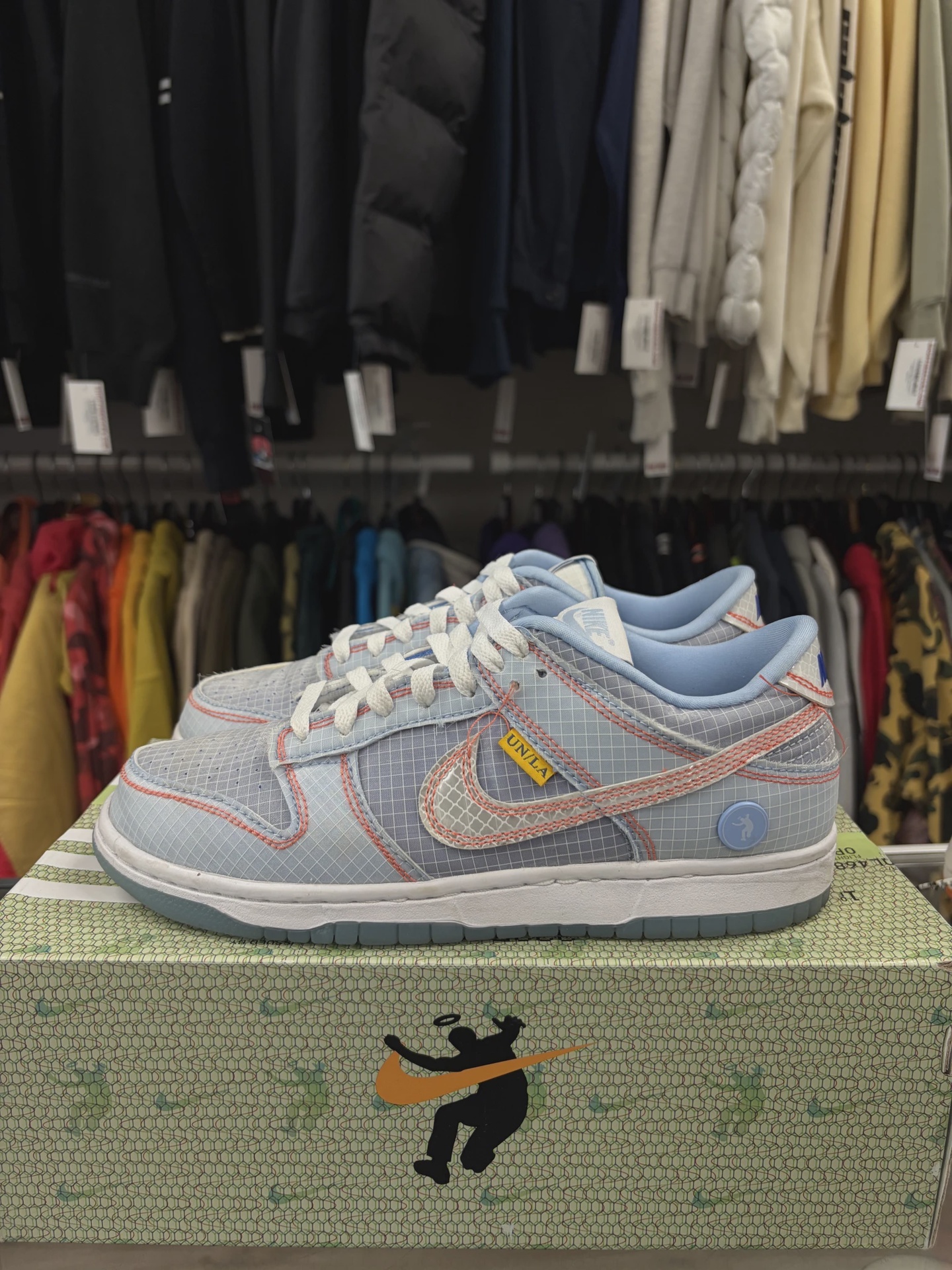 Nike Dunk Low Union Passport Pack Argon • Pre-Owned [6872] 4