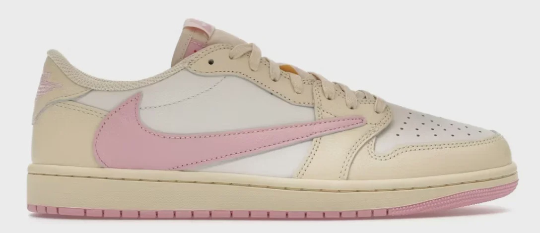 Jordan Jordan 1 Retro Low OG SP Travis Scott Shy Pink - Size US M 11