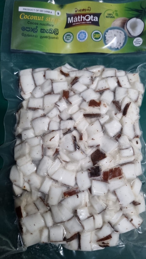 Mathota Frozen Coconut Strips 200g (Only On Shop Visits)