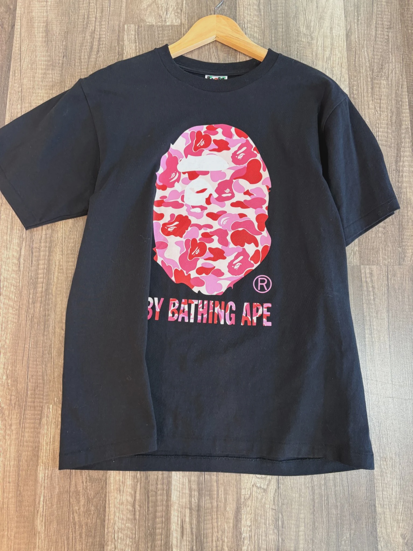 BAPE Bape Big Head Tee Pink M - Size M