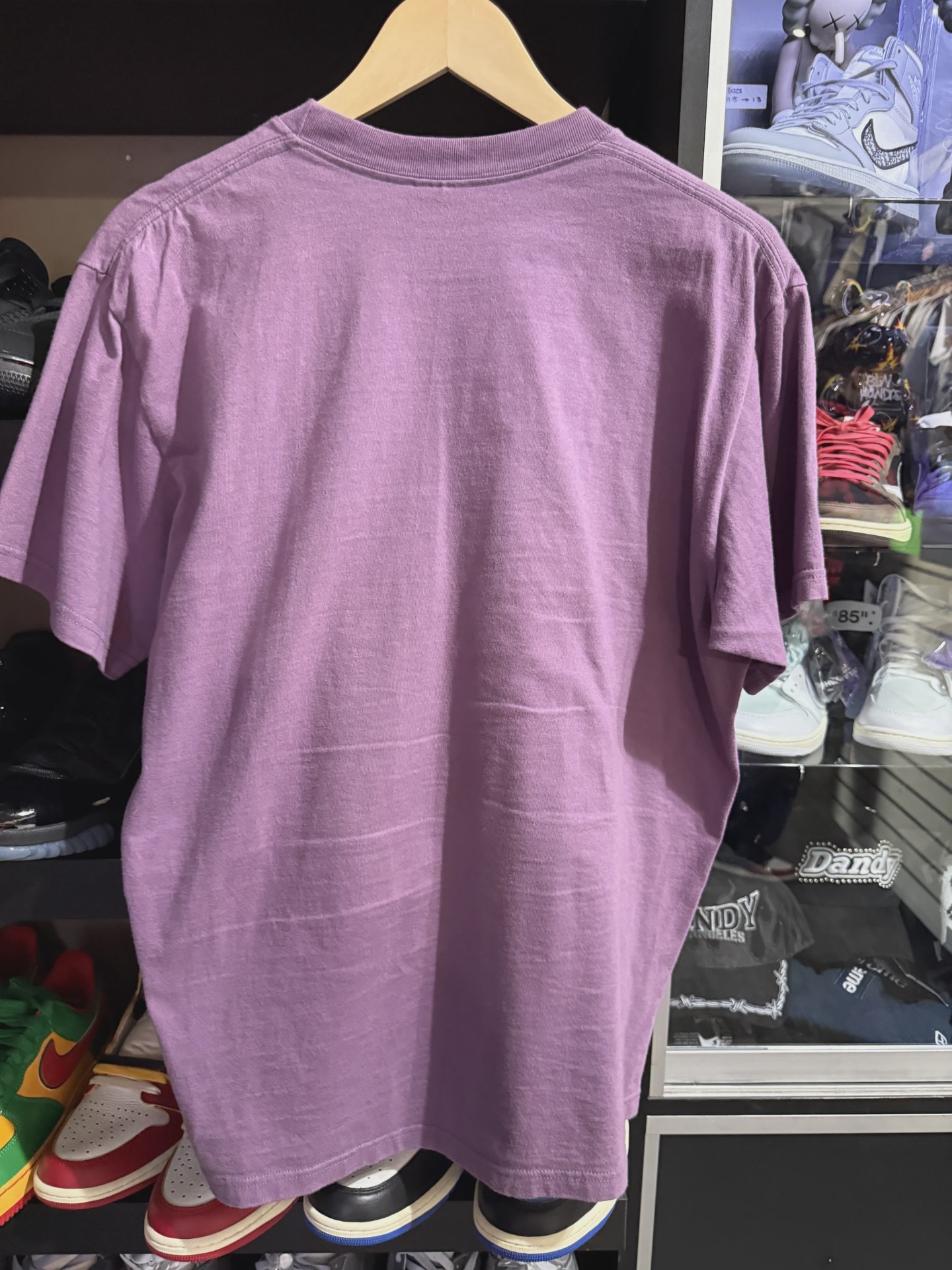 Supreme Box Logo Tee Purple M • Pre-Owned [7455] 2