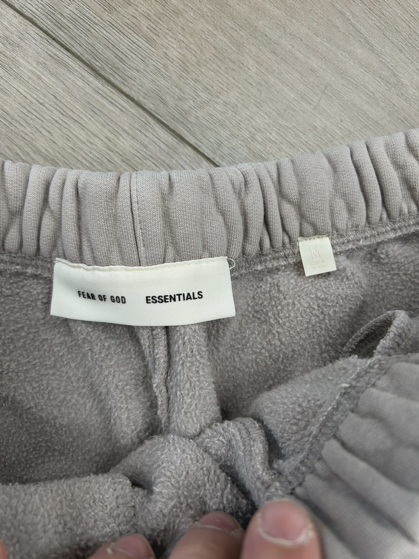 Fear of God Essentials Script Logo Heavy Fleece Lounge Sweatpants • Pre-Owned [4812] - photo 3