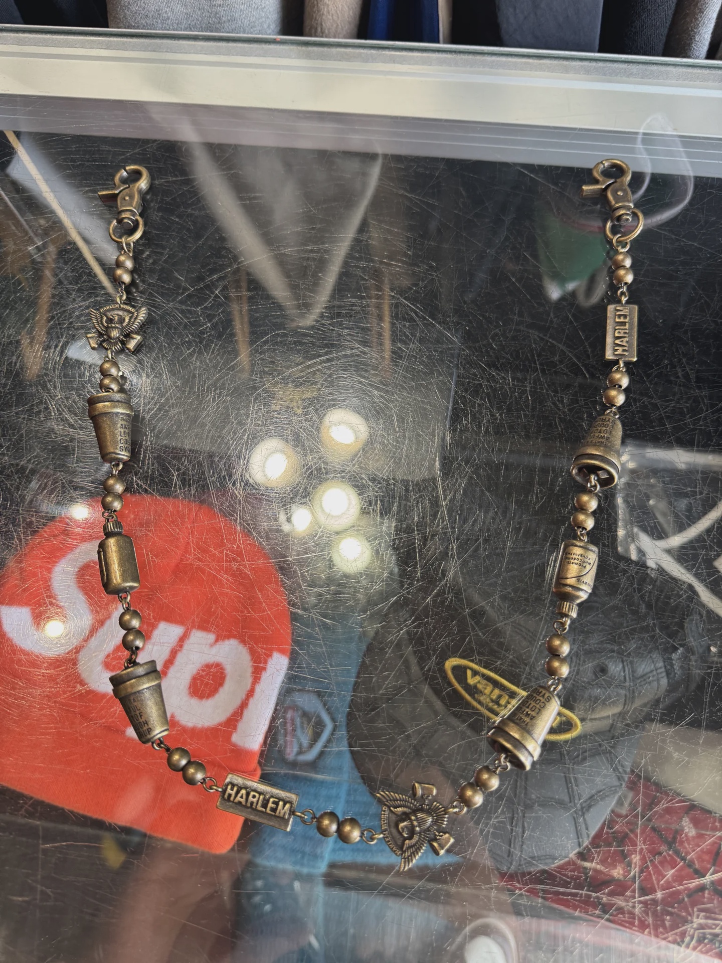 ALOCS ALOCS Cup Wallet Chain - Size One Size