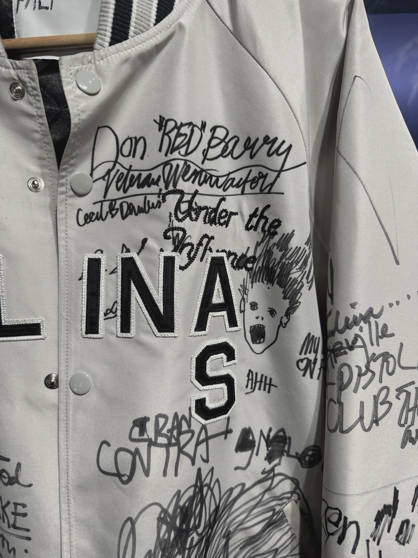 Paly Graffiti Bomber Jacket • Brand New [3078] 2