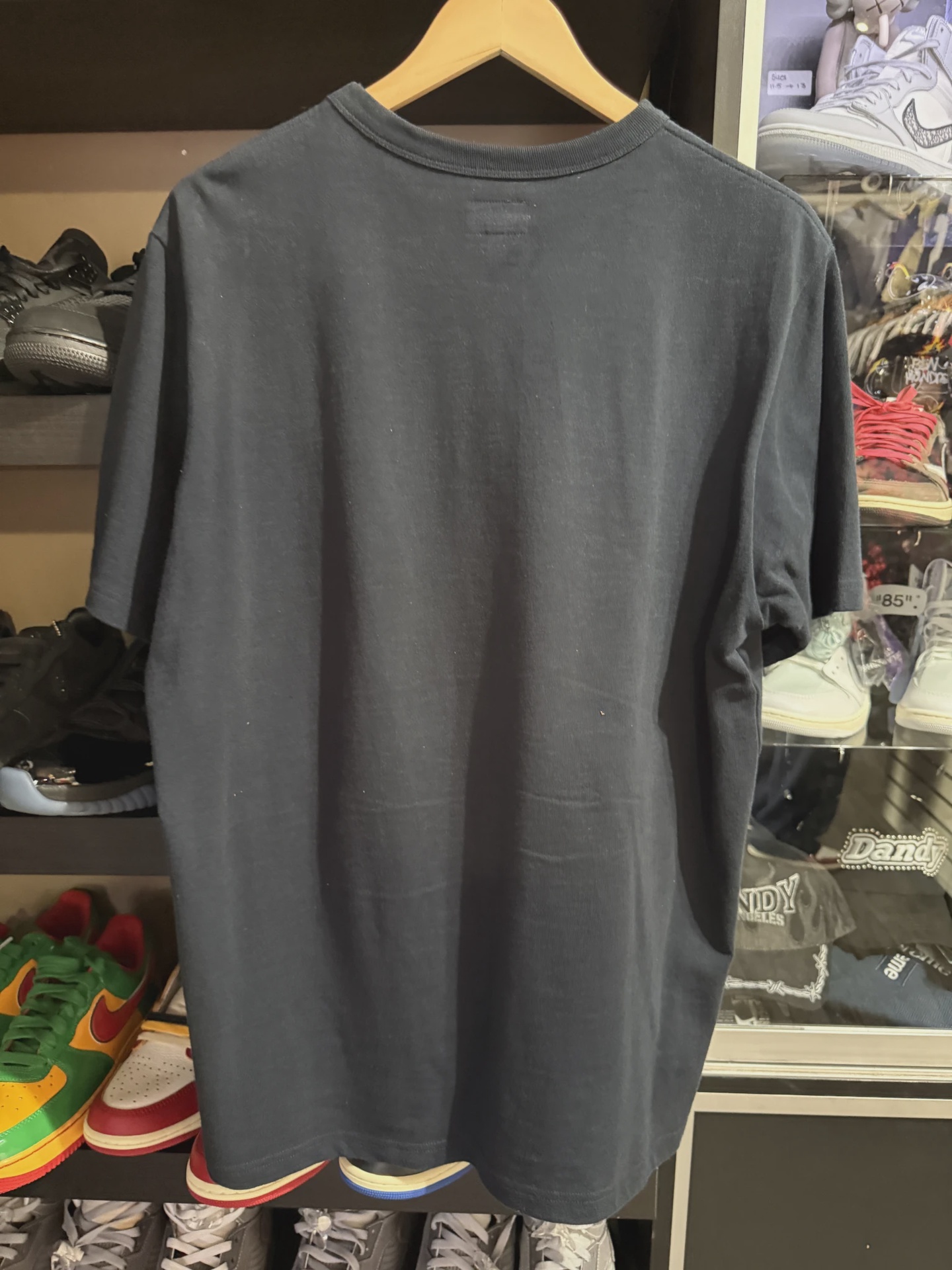 Supreme Chest Logo Tee Navy M • Pre-Owned [2710] 2