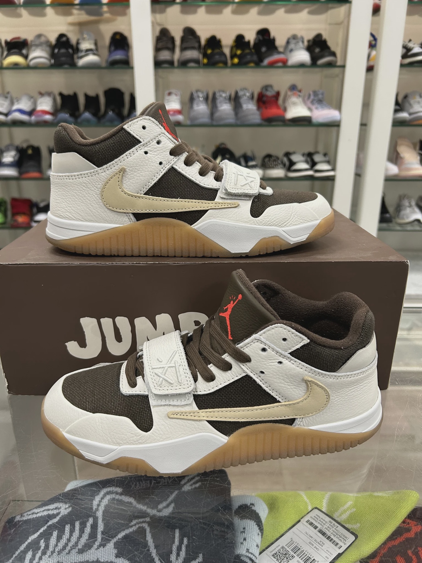 Jordan Jumpman Jack TR Travis Scott Sail • Pre-Owned [0555] 9