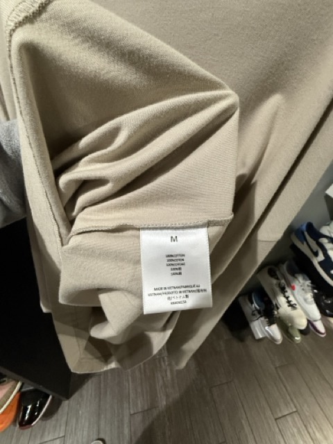 Fear Of God Essentials Classic Long Seeve Tan 2