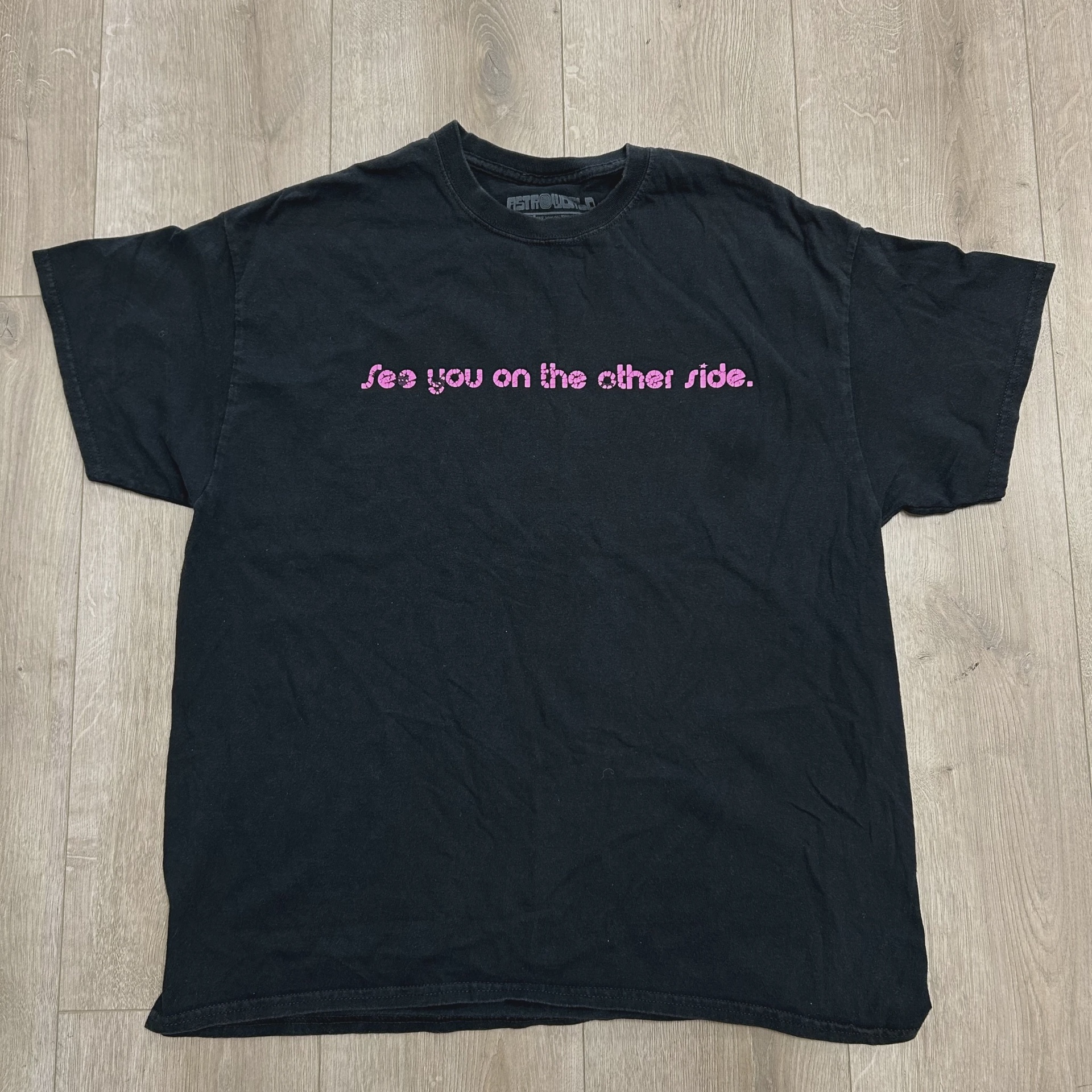 Cactus Jack by Travis Scott Lollipop Tee 'Black' • Pre-Owned [9791]