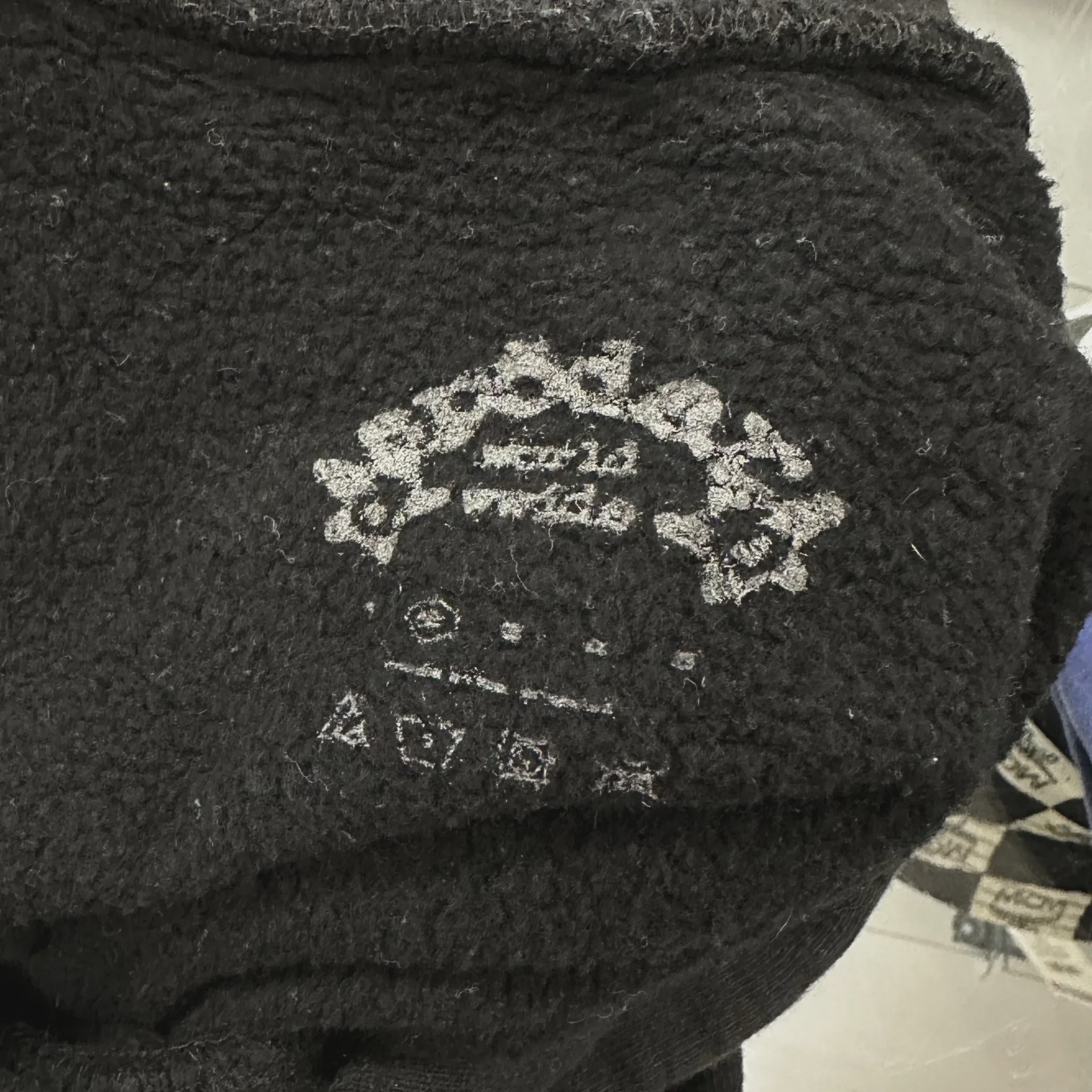 Sp5der I Heart SP5 Souvenir Hoodie Black • Pre-Owned [7894] - photo 4