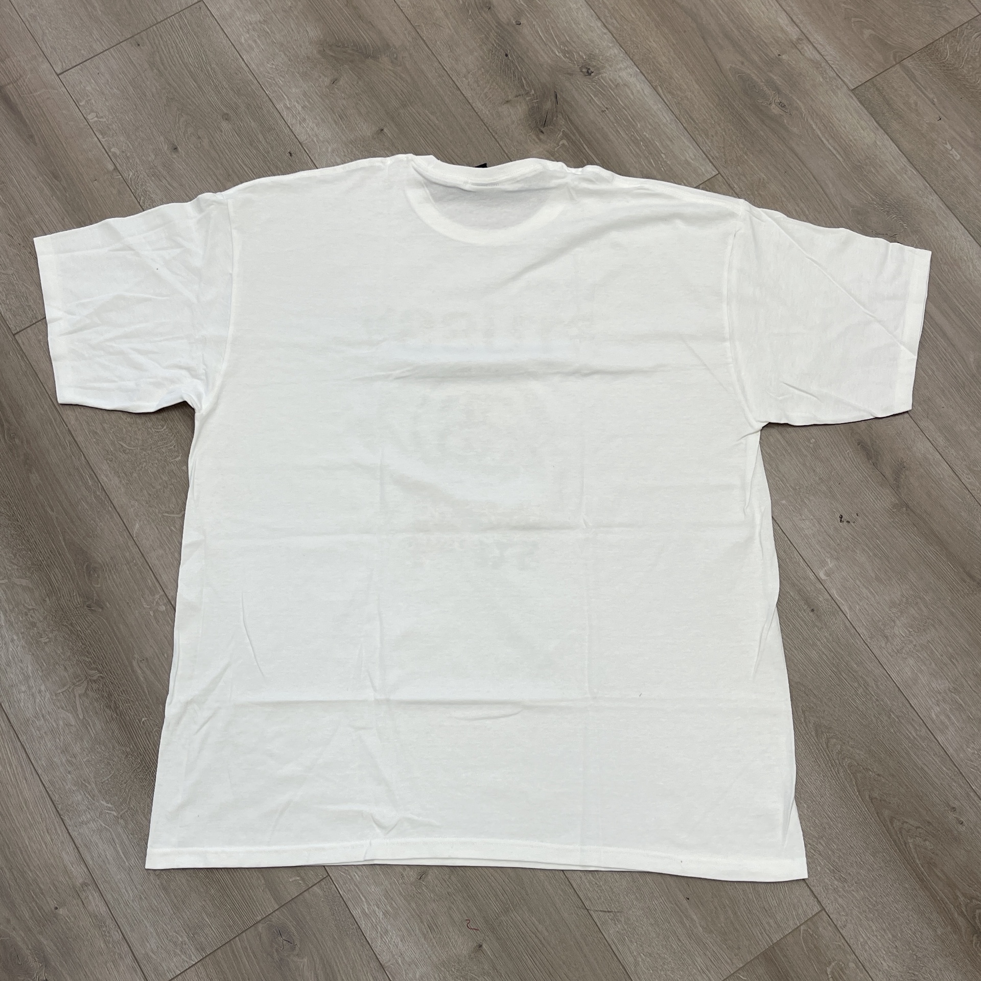 White Cheetah Stussy No. 4 T-Shirt - New 4
