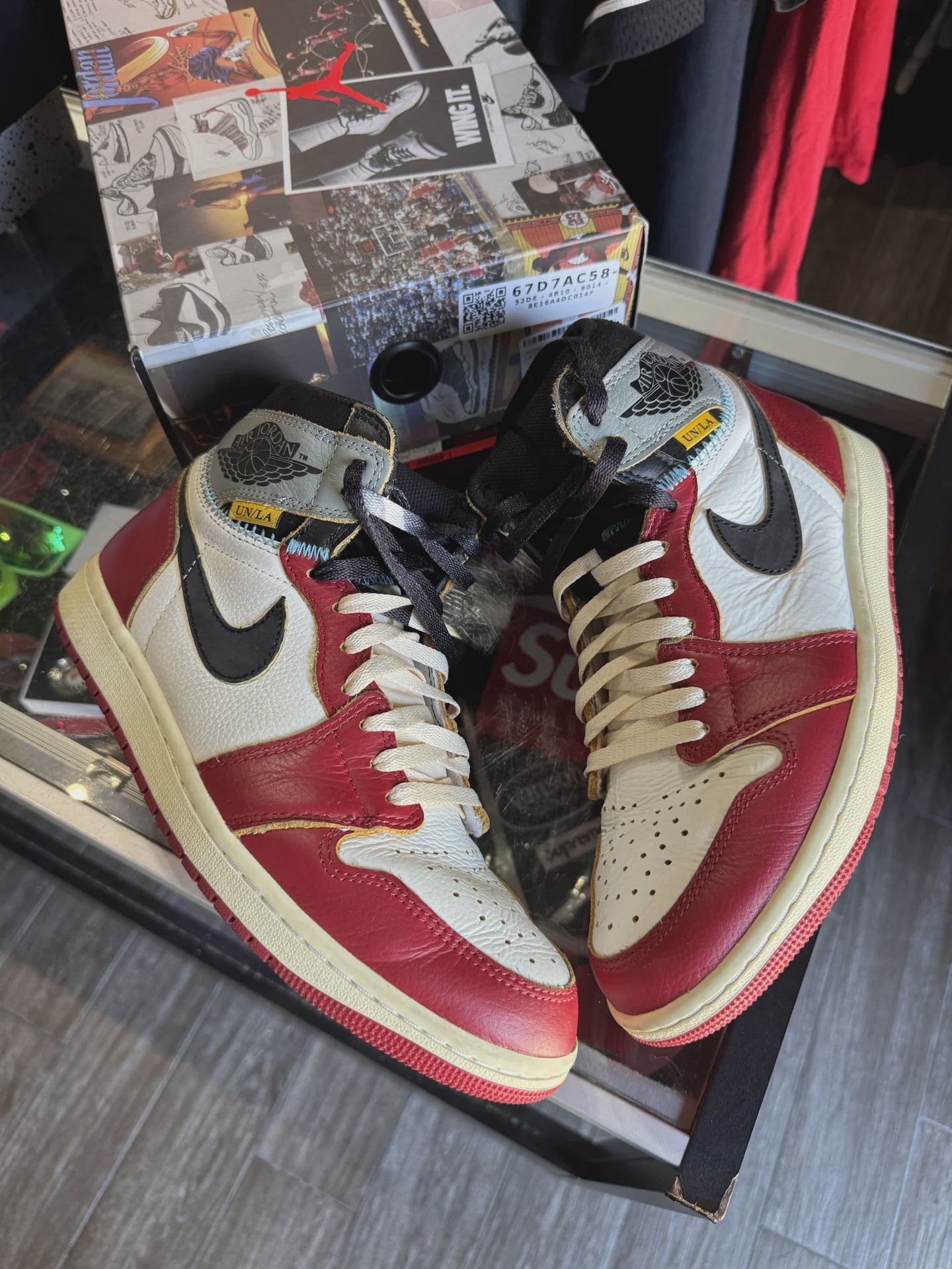 Jordan Air Jordan 1 Retro High Original SP Union LA Chicago Shadow - Size US M 8.5