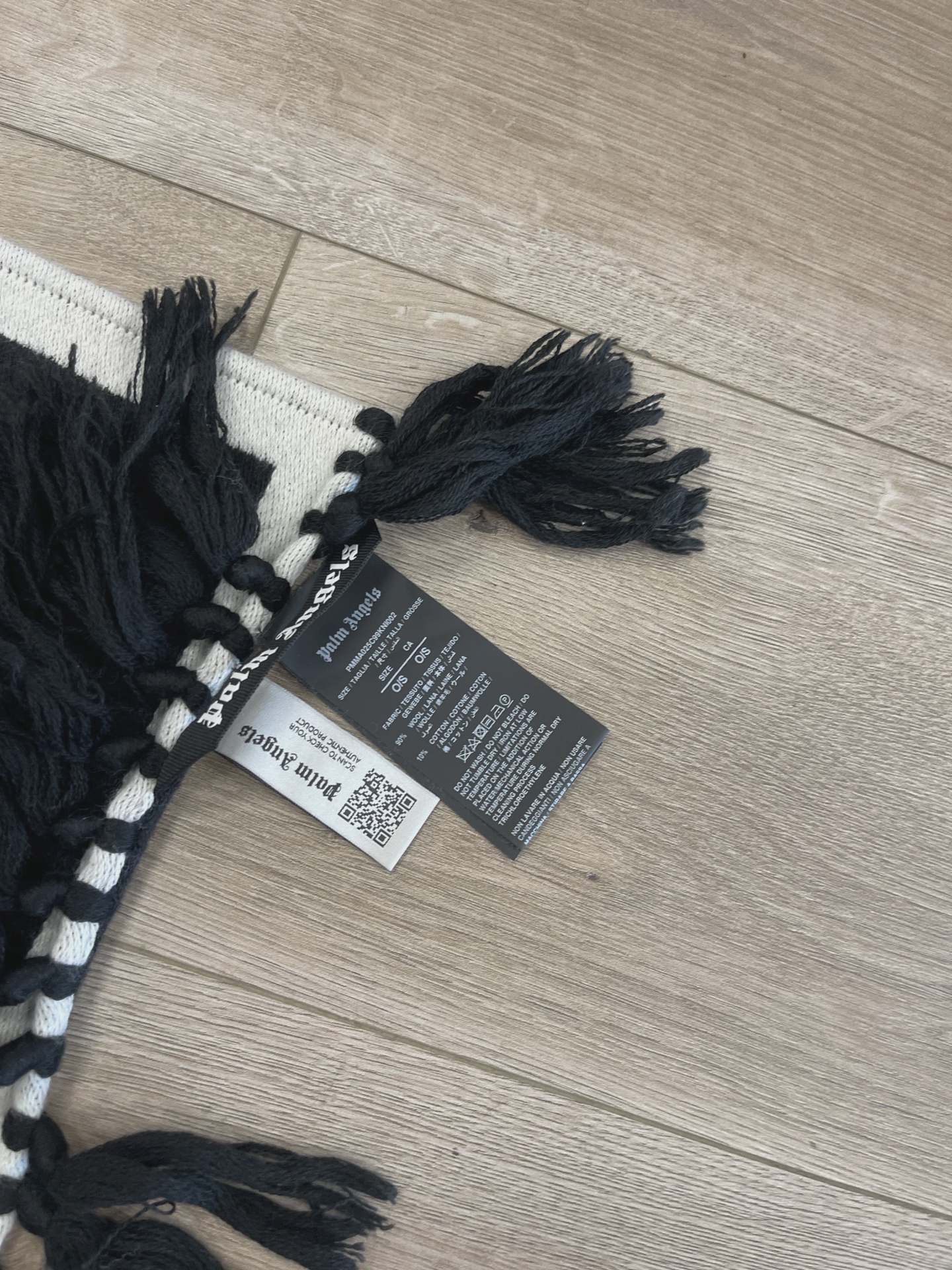 Palm Angels Logo Scarf • Pre-Owned [9198] 2