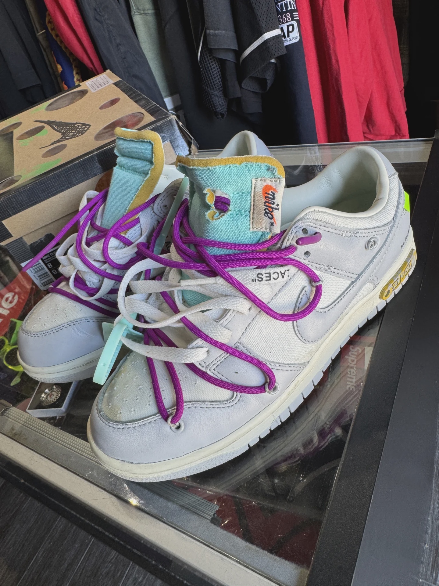 Nike Nike Dunk Low Off-White Lot 21 - Size US M 8