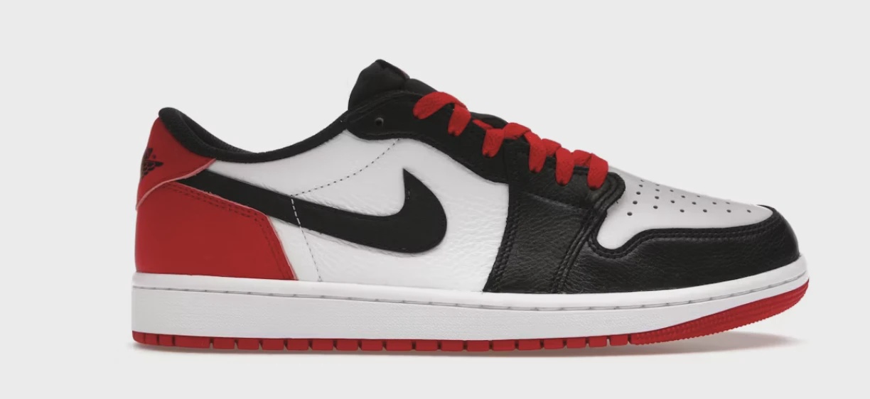 Jordan 1 Retro Low OG Black Toe (2023) • Brand New [2893]