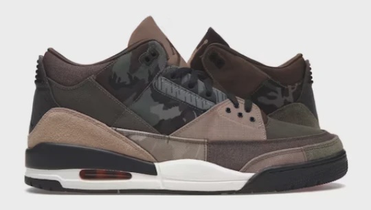Jordan 3 Retro Patchwork Camo • Brand New [5309]